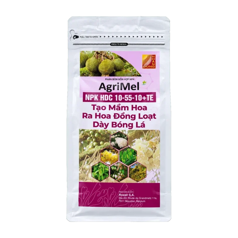 AGRIMEL NPK 10-55-10 phân bón NPK dạng bột tan SQM Holland – mặt trước bao bì