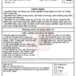 AGRIMEL NPK 10-55-10 SQM Holland – tem phụ