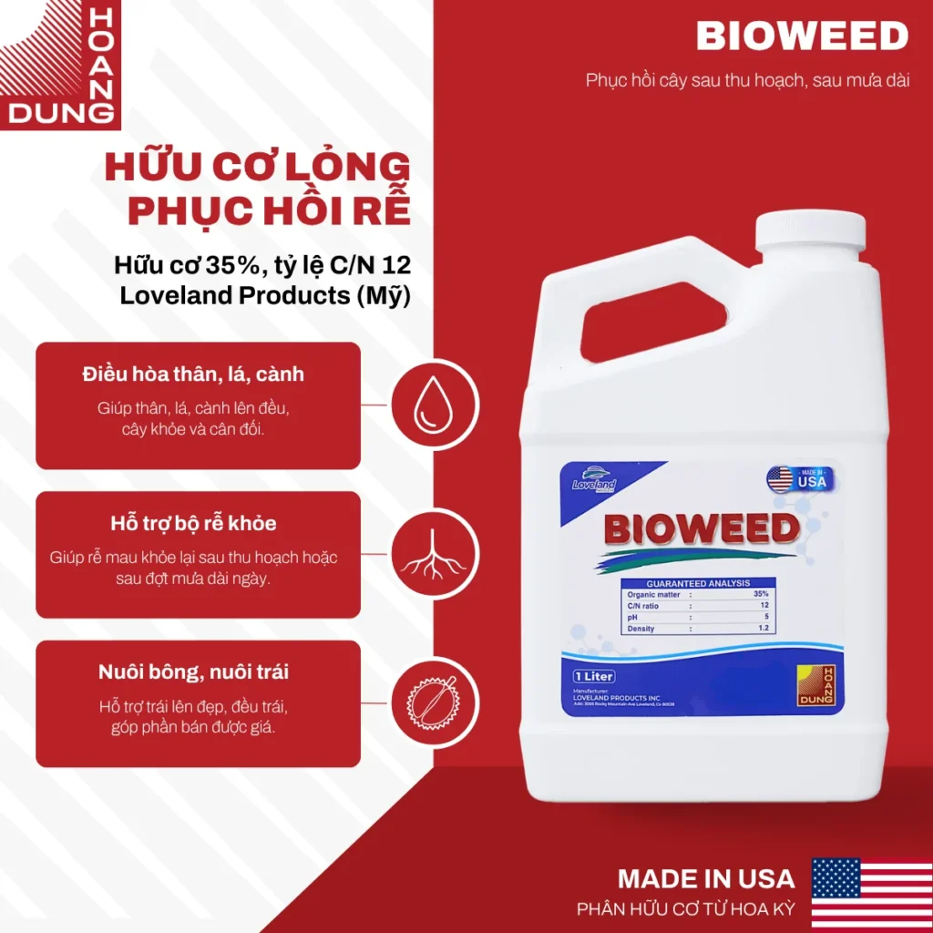 BIO WEED Loveland Products – công dụng nổi bật của sản phẩm