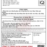 DELTAKORN NPK 15-15-15 Hạt đen Beijing Tongxin Tuli Technology – tem phụ