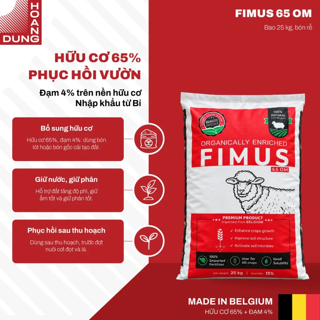 FIMUS 65 OM Janssens Smeets – công dụng nổi bật của sản phẩm