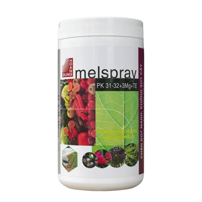 MELSPRAY PK 0-31-32 phân bón PK dạng bột tan không đạm Rosier – mặt trước bao bì