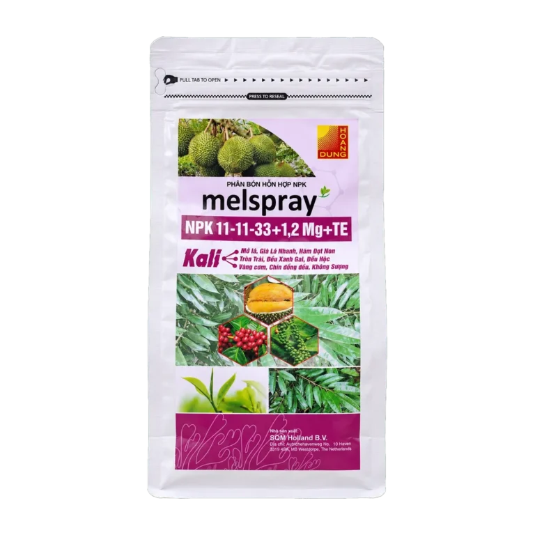 MELSPRAY NPK 11-11-33 phân bón NPK dạng bột tan SQM Holland – mặt trước bao bì