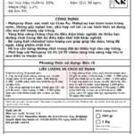 MELSPRAY NPK 11-11-33 SQM Holland – tem phụ