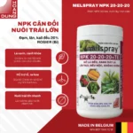 MELSPRAY NPK 20-20-20 Rosier – công dụng nổi bật của sản phẩm