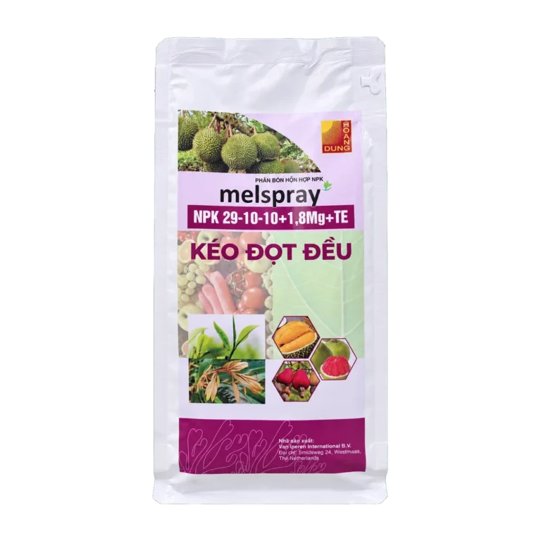 MELSPRAY NPK 29-10-10 phân bón NPK dạng bột tan Van Iperen – mặt trước bao bì