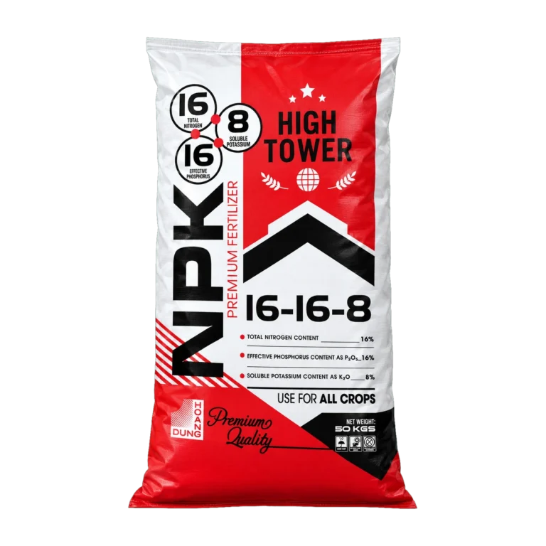 NPK 16-16-8 Hạt hồng phân bón hỗn hợp NPK dạng hạt OOO Vektor – mặt trước bao bì