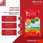 NPK 17-5-21 Hạt hồng Qingdao Greenery Chemical – công dụng nổi bật của sản phẩm