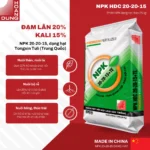 NPK 20-20-15 Hạt xanh Beijing Tongxin Tuli Technology – công dụng nổi bật của sản phẩm