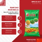 NPK 22-15-7 Hạt xanh Qingdao Greenery Chemical – công dụng nổi bật của sản phẩm