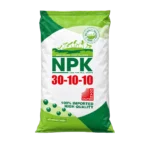 NPK 30-10-10 Hạt xanh phân bón hỗn hợp NPK dạng hạt Qingdao Greenery Chemical – mặt trước bao bì