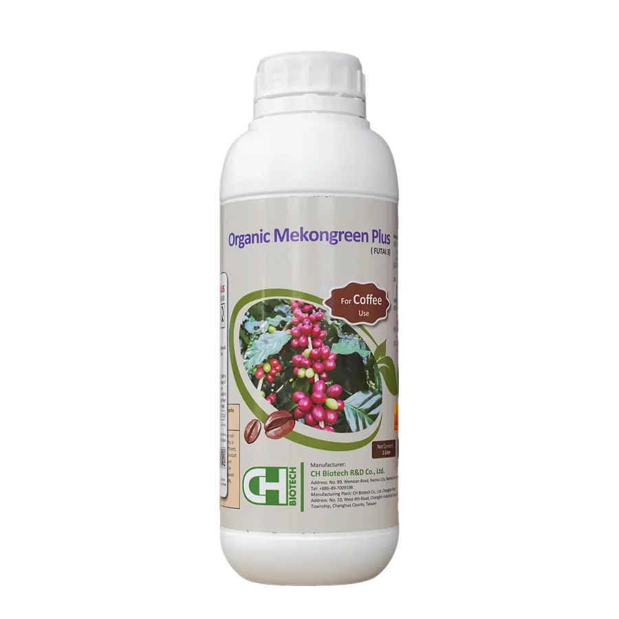 Chai phân hữu cơ Organic Mekongreen Plus FUTAI 3 cho cà phê