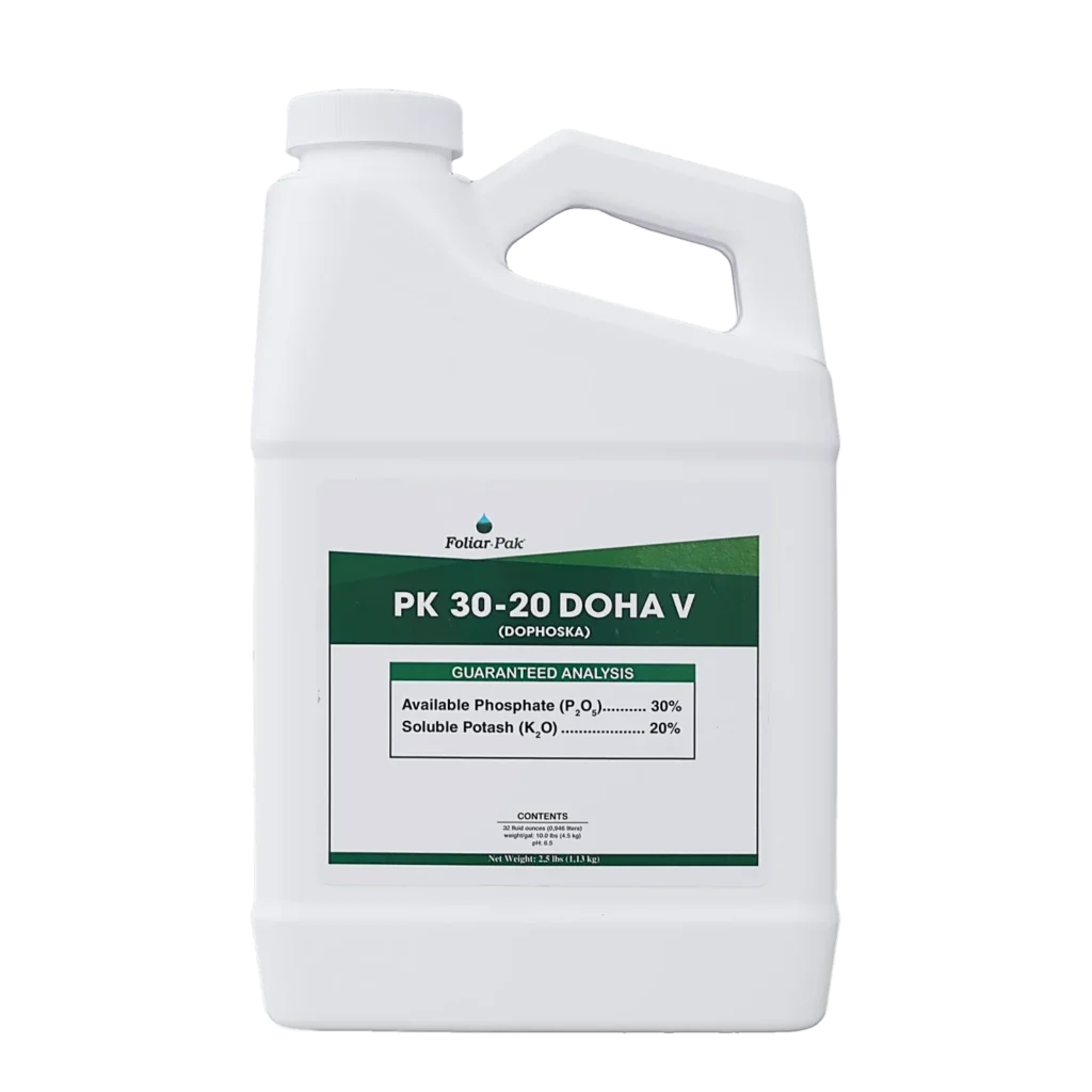 PK 30-20 (EnP – Mỹ) phân bón hỗn hợp PK dạng lỏng EnP – mặt trước bao bì