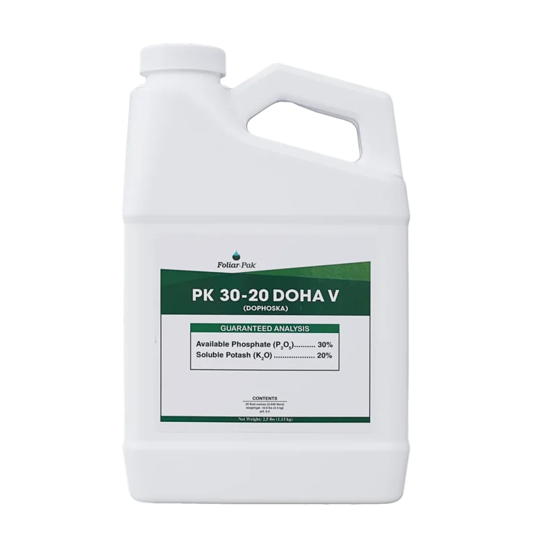 PK 30-20 (EnP – Mỹ) phân bón hỗn hợp PK dạng lỏng EnP – mặt trước bao bì