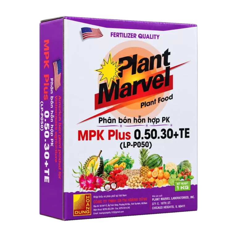 PLANT MARVEL MPK PLUS 0-50-30 phân bón PK dạng bột tan không đạm Plant Marvel – mặt trước bao bì
