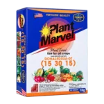 PLANT MARVEL NPK 15-30-15 phân bón NPK dạng bột tan Plant Marvel – mặt trước bao bì