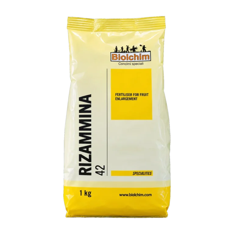 RIZAMMINA 42 HDC phân bón NPK dạng bột tan của Biolchim Biolchim – mặt trước bao bì