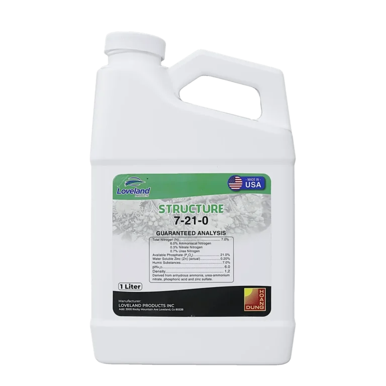STRUCTURE NPK 7-21-0 phân bón NPK – vi lượng dạng lỏng Loveland Products – mặt trước bao bì