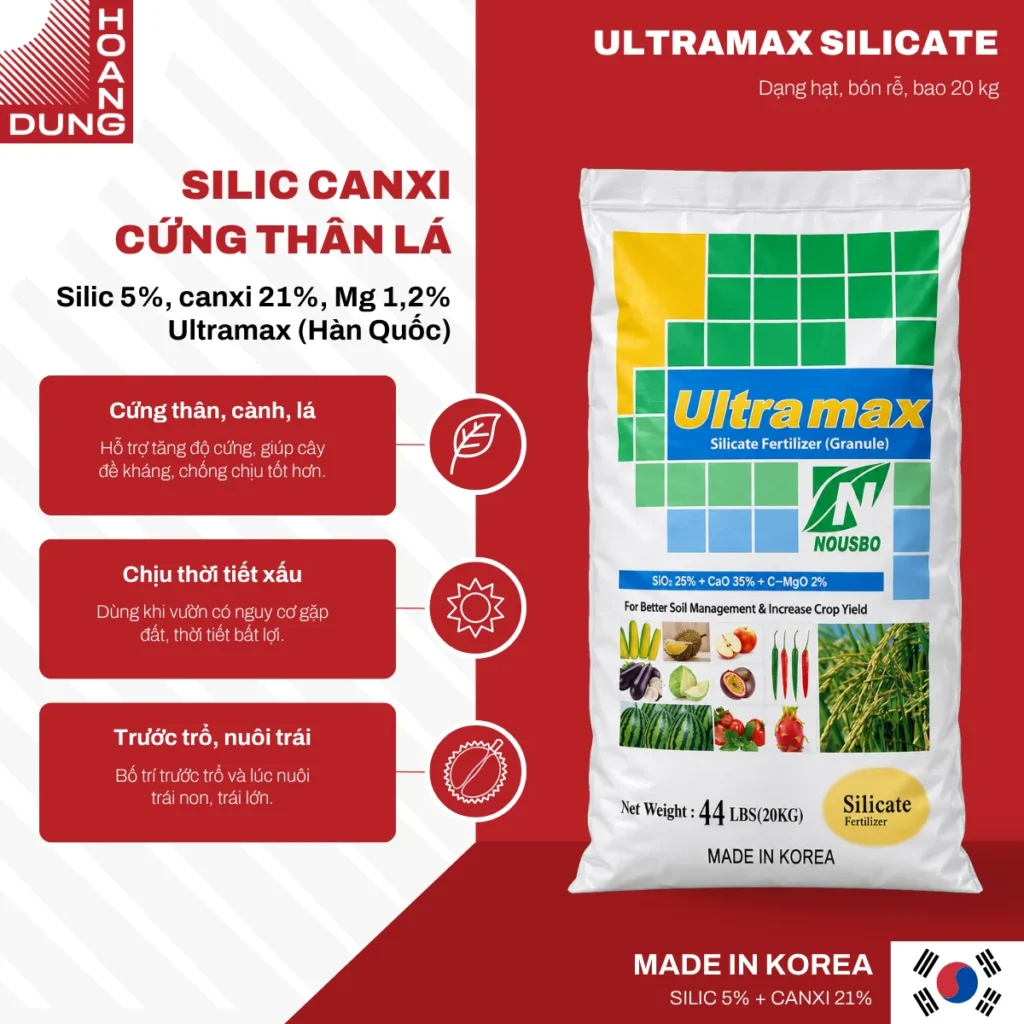ULTRAMAX SILICATE Hyeop Hwa – công dụng nổi bật của sản phẩm