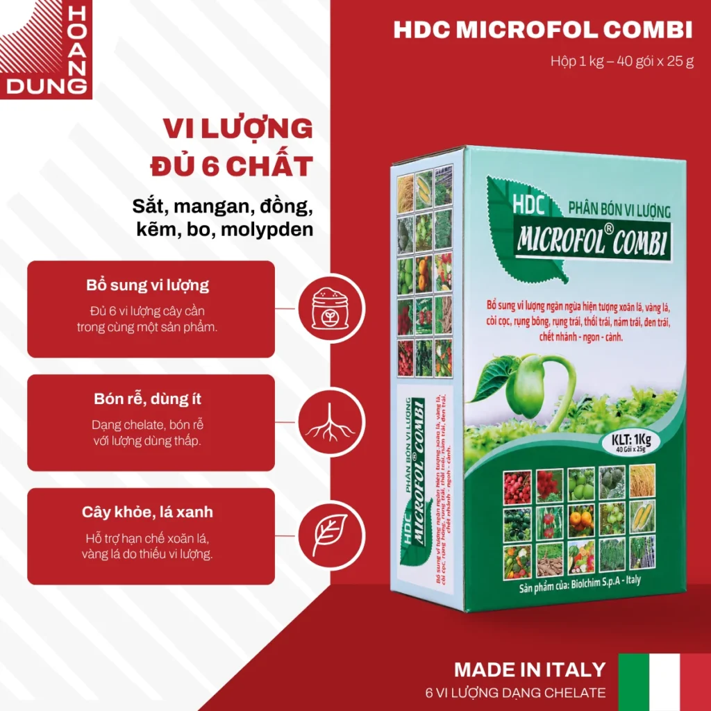 VL COMBI Biolchim – công dụng nổi bật của sản phẩm
